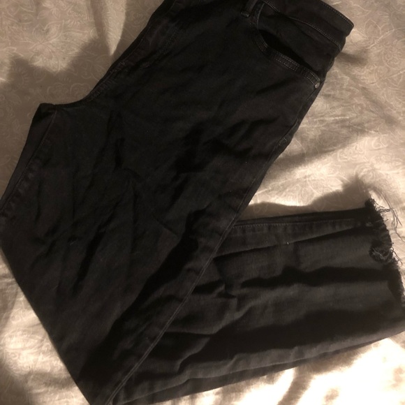 Sam Edelman High Rise Cropped Jeans - Picture 2 of 4